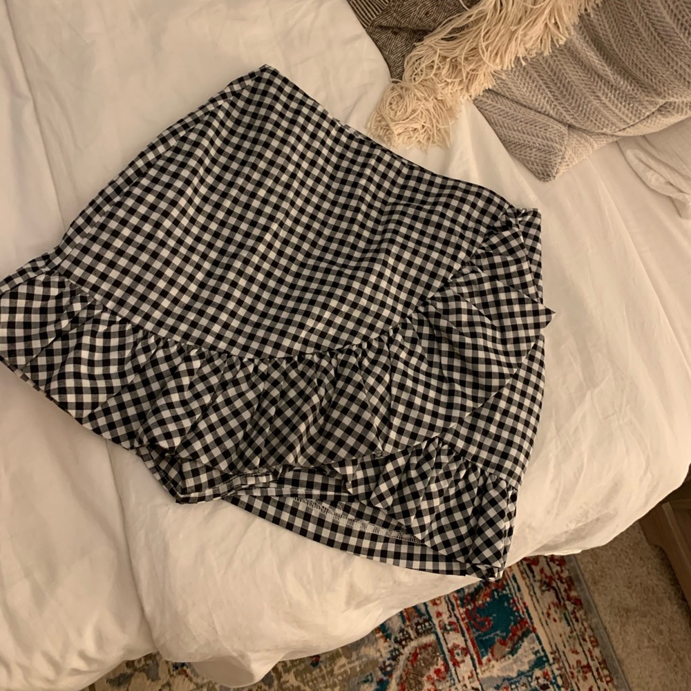 Gingham Skirt